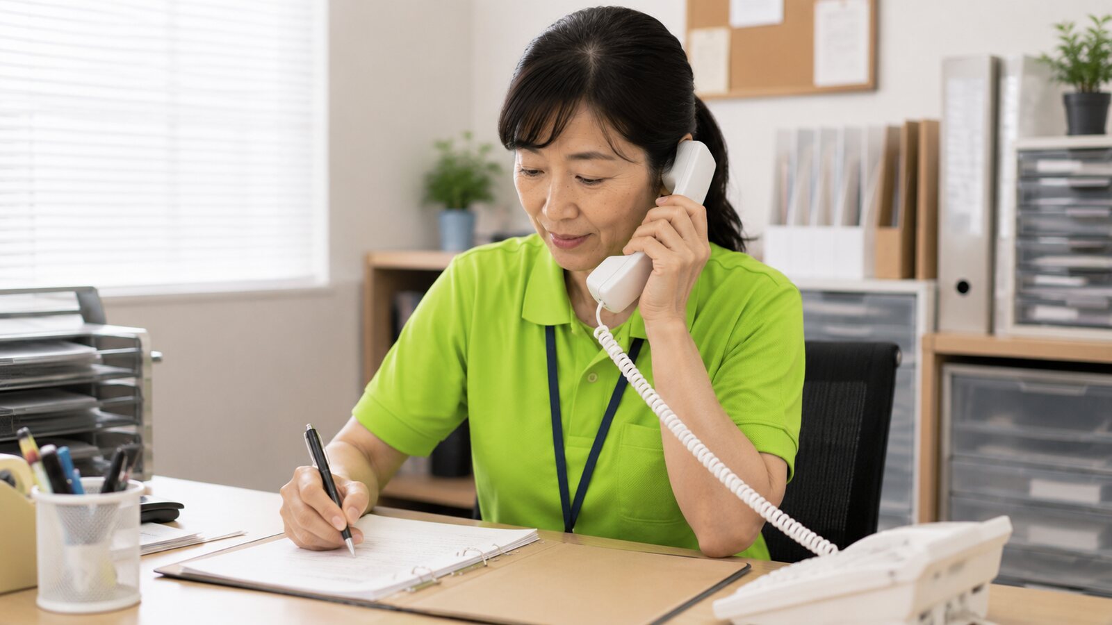 訪問後の内容をお電話でもご報告