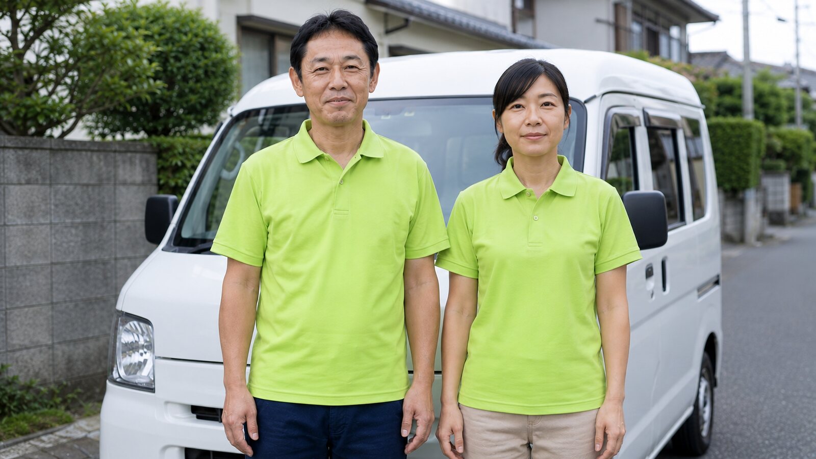 複数スタッフでの訪問にも対応のサービス風景イメージ